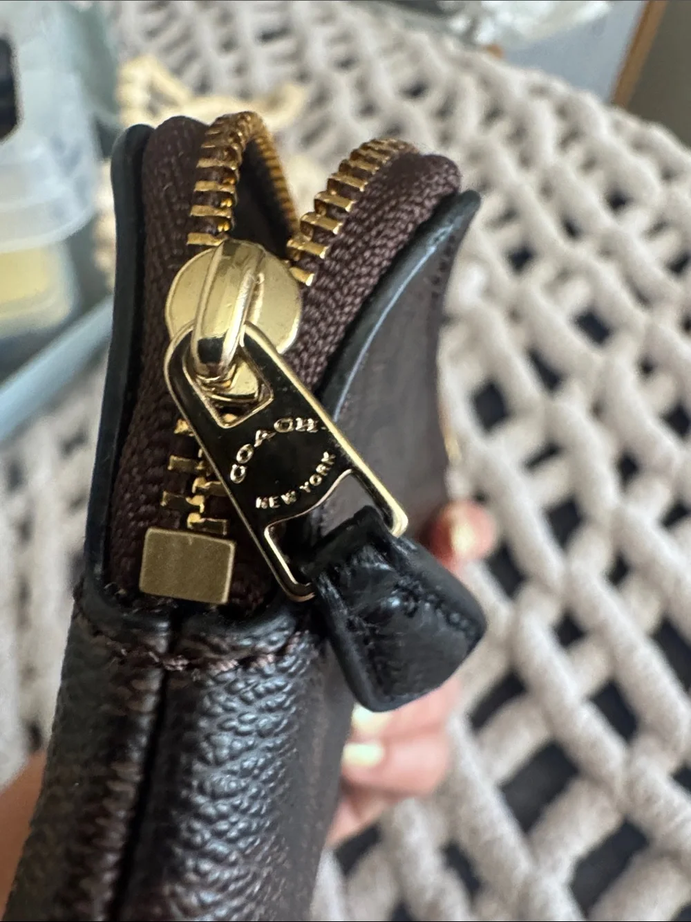 Coach signature canvas